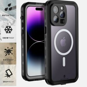 iPhone 14 Pro Waterproof, Shockproof, Dustproof Case Built-in Screen Protector